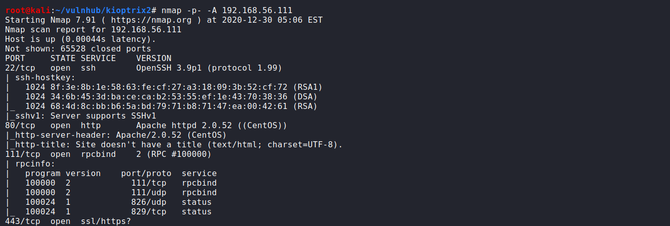 nmap