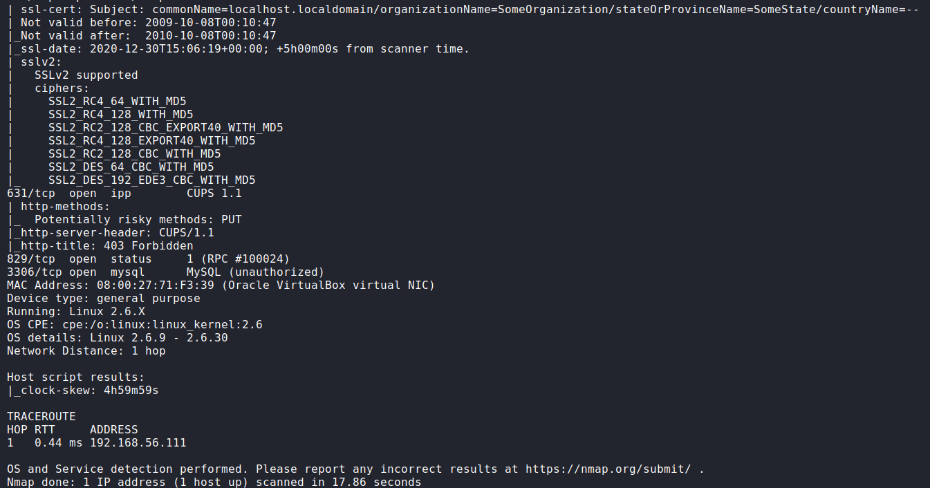 nmap